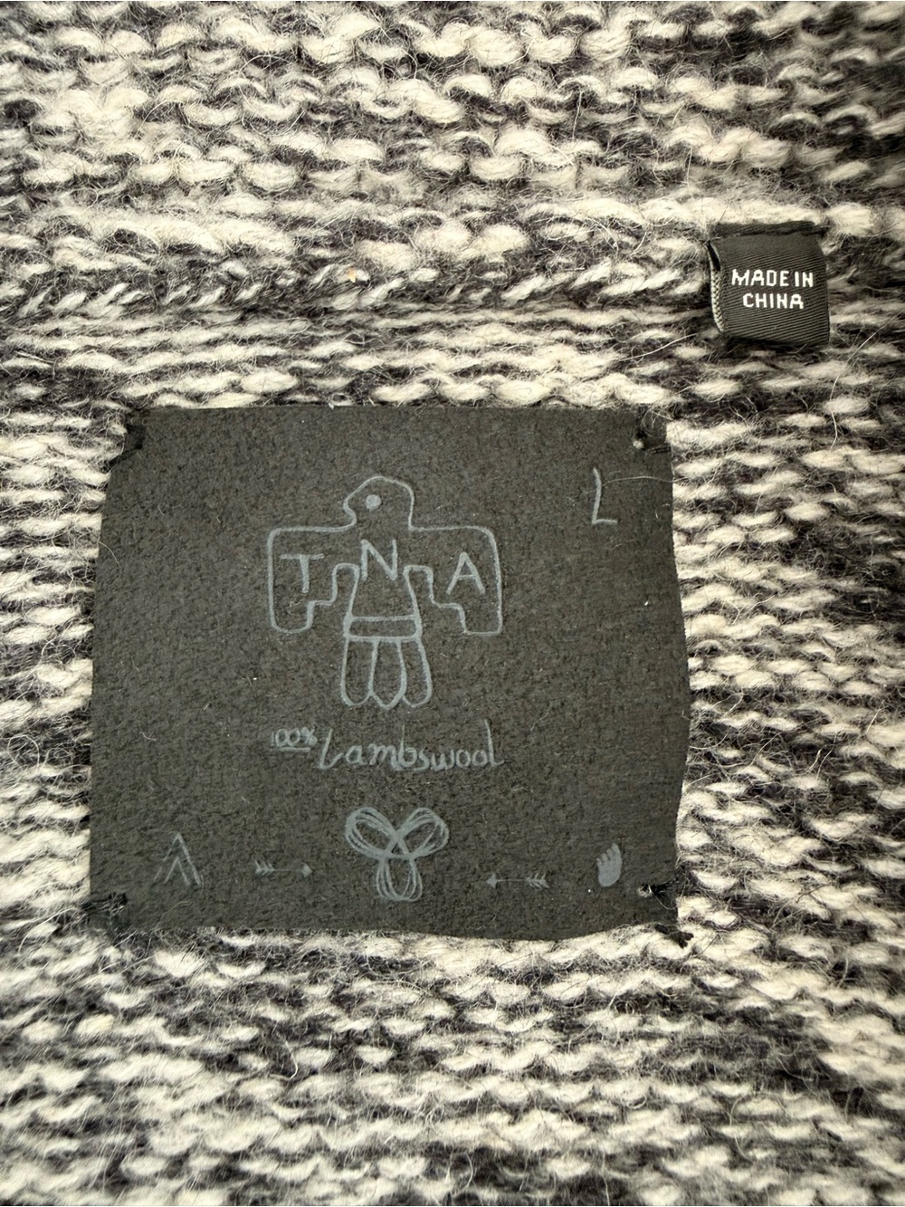 Aritzia TNA Sea To Sky Wool Cardigan Sweater - Picture 6 of 10